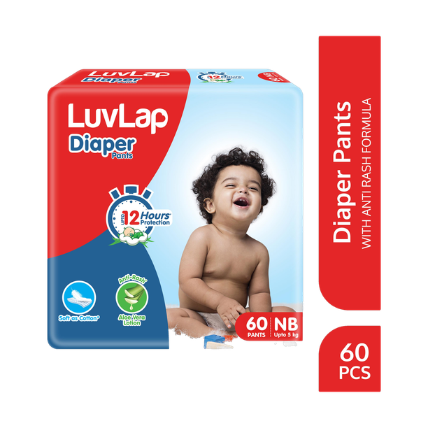 LuvLap Pant Diapers - New Born