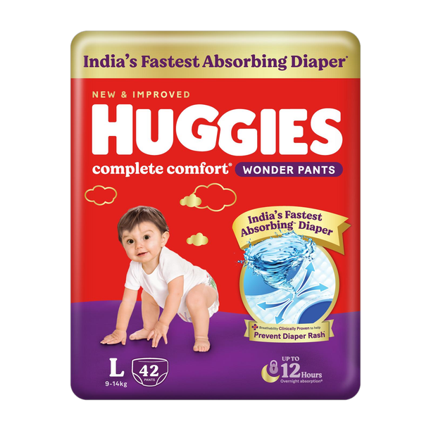 Huggies Complete Comfort Wonder - L