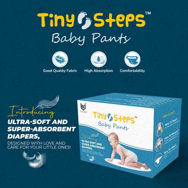 tiny steps Baby Pants easy to use Diaper with good absorption and ...