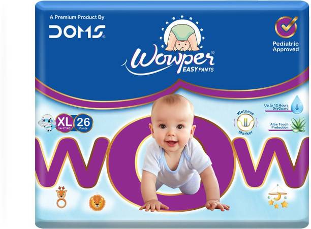 Wowper Easy Pants Baby Diaper | up to 12 hrs Absorption |14-17 Kg - XL