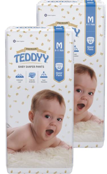 TEDDYY Baby Diapers Premium Pants - M