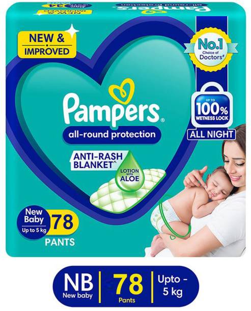 Pampers All Round Protection Pants, Medium Size Baby Di...