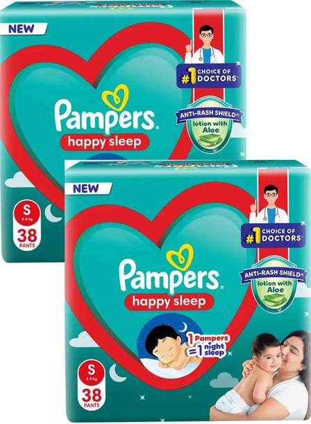 Pampers N_Happy Skin Pants Value Pack - S