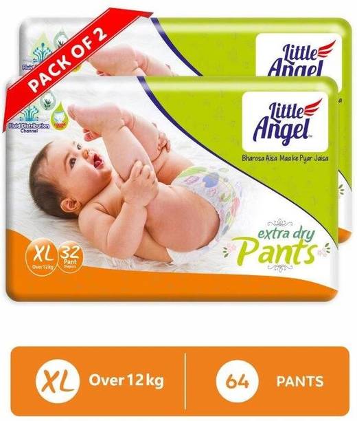 Little Angel Baby Diaper Pants (2 x 32 Pcs) - XL