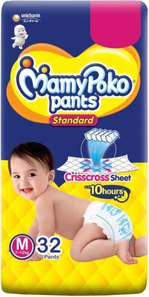 MamyPoko Pants Standard Diapers, Medium size ( M - 32 ) - M
