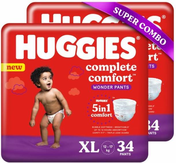 Huggies Complete Comfort Wonder Pant Baby Diaper - XL