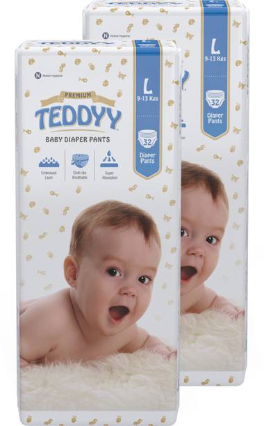 TEDDYY Baby Diapers Premium Pants - L