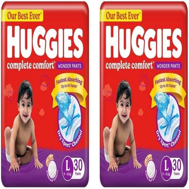 Huggies HTLMJOQ100D Pant Diapers - L
