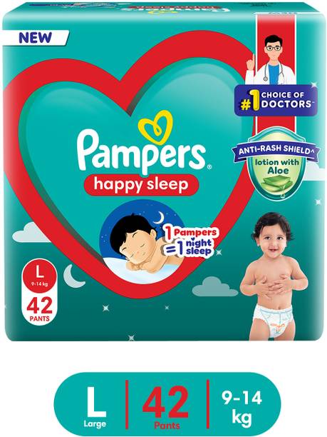 Pampers Happy Skin Pants - L