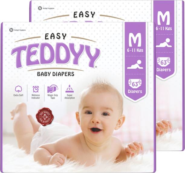 TEDDYY Easy Baby Taped Diapers - M