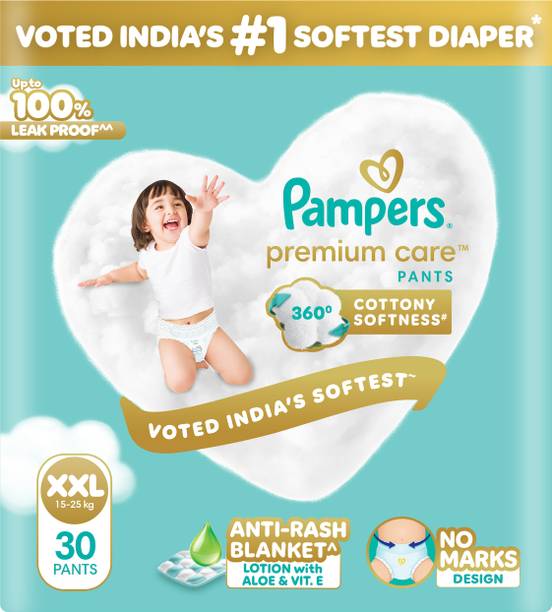 Pampers Premium Care Pant Diapers - XXL 30 Pieces