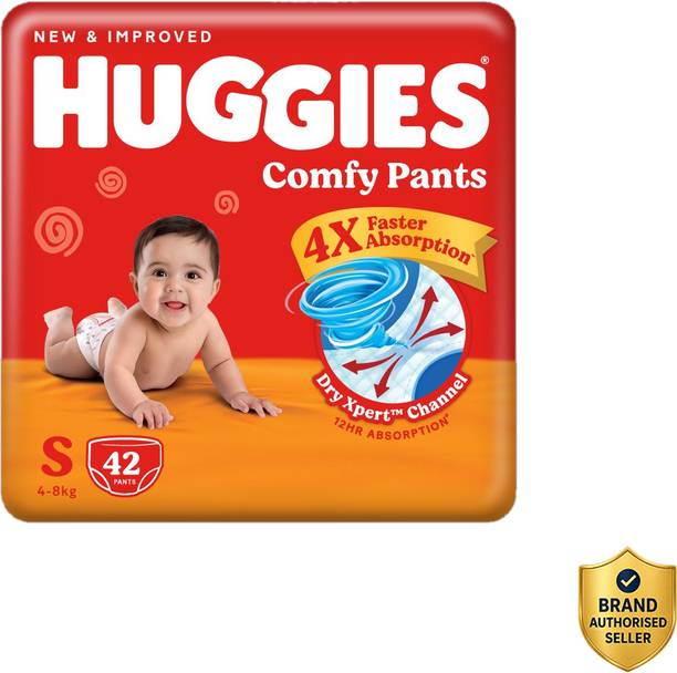 Huggies Comfy Baby Pant Diapers - S