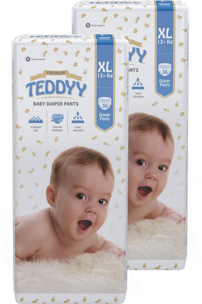 TEDDYY Baby Diapers Premium Pants - XL