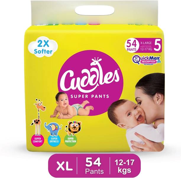 Cuddles - Super Pants Baby Diaper 2X Softer Super Dry Comfort Qui