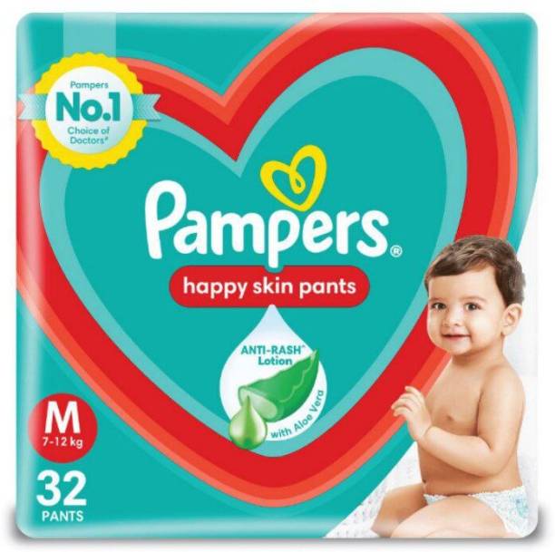 Pampers Baby Diaper pants Medium 32 - M