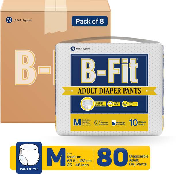 B-FIT Regular Pant Style Adult Diapers - M