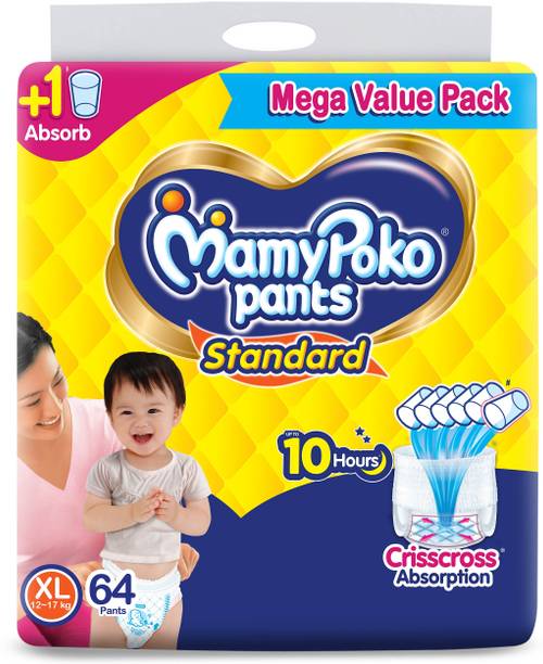MamyPoko Pants Standard, 10hr Leakage Protection - XL