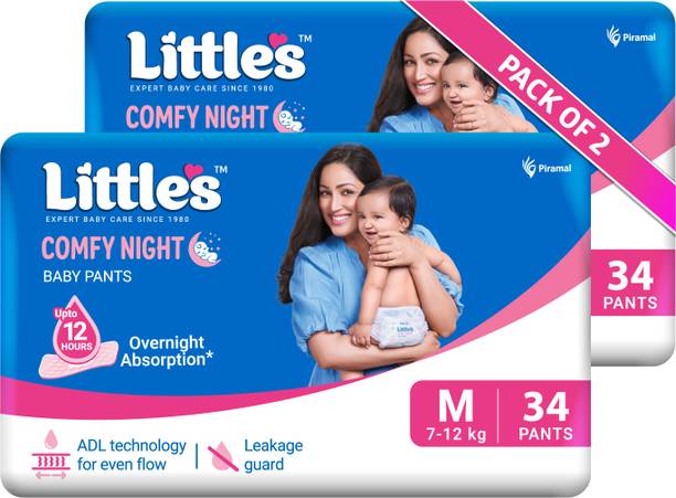 Little's Comfy Baby Pant Diapers - M