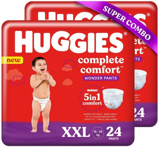 Huggies Complete Comfort Wonder Pant Baby Diaper - XXL