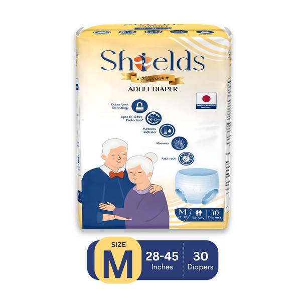 Shields Premium Pant Style | Pack of 1 | Adult Diapers - M