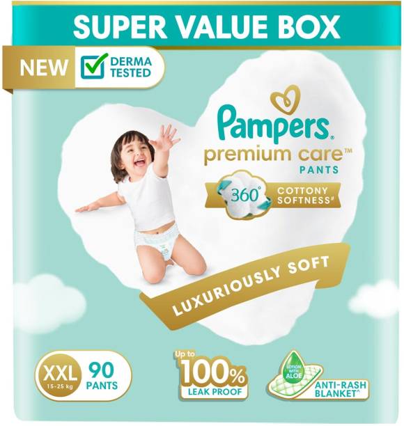 Pampers Premium Care Diaper Pants with 360 Cottony Softness - XXL