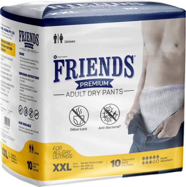 FRIENDS Premium Pull Up Pant Adult Diapers - XXL - XXXL