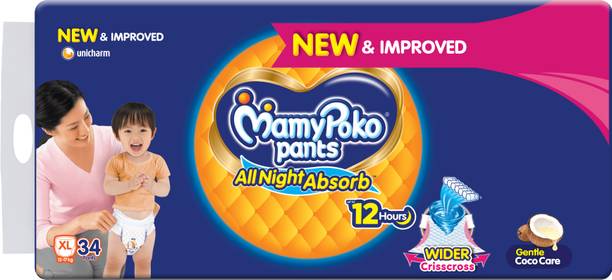 MamyPoko Pants All Night Absorb,Coco Care & 12hr Leakage Protection - XL