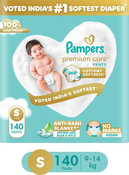 Pampers Premium Care with Wetness Indicator - S