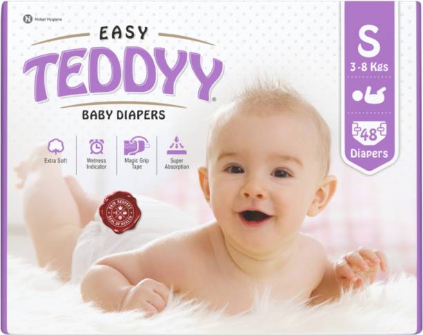 TEDDYY EASY Baby Tape Diapers - S