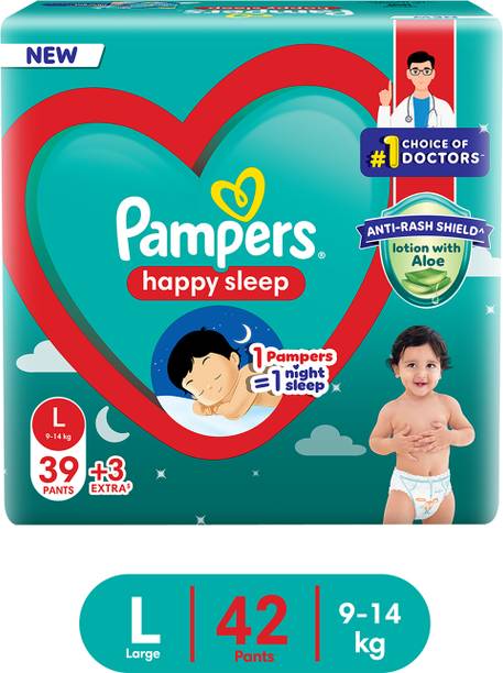 Pampers Happy Skin Pants - L