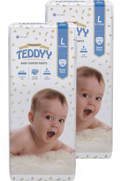 TEDDYY Baby Premium Large Diaper Pants - L