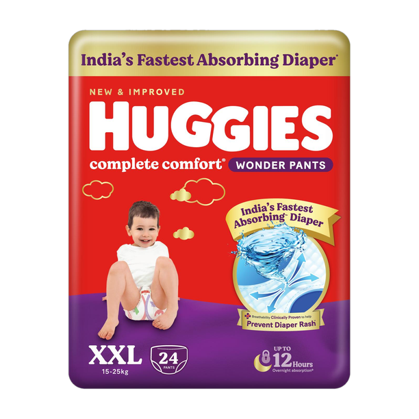 Huggies Complete Comfort Wonder Pant Diapers - XXL