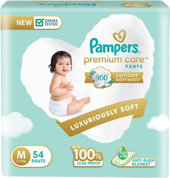 Pampers Premium Care Diaper Pants with 360 Cottony Softness - M