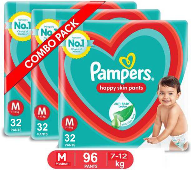 Pampers Happy Skin Pants Value Pack - M