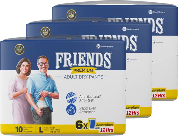 FRIENDS Premium Pull Up Pant Adult Diapers - L - XL
