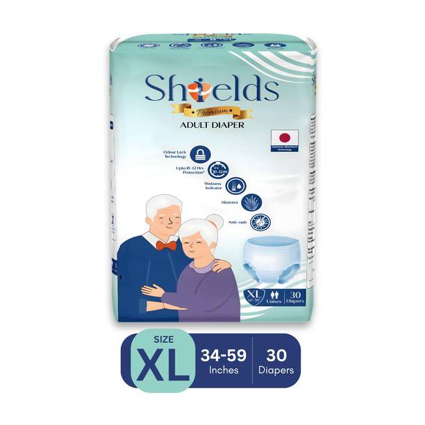 Shields Premium Pant Style | Pack of 1 | Adult Diapers - XL