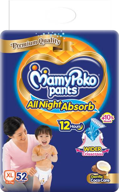 MamyPoko Pants All Night Absorb,Coco Care & 12hr Leakage Protection - XL