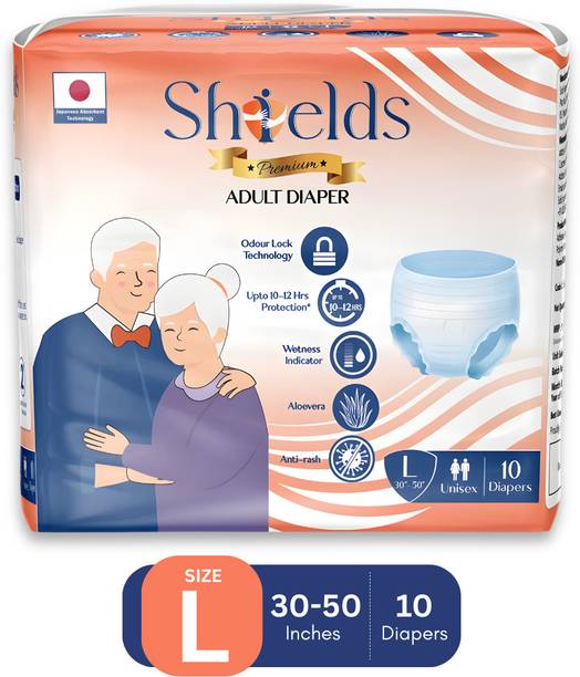 Shields Premium Pant Style | Pack of 1 | Adult Diapers - L