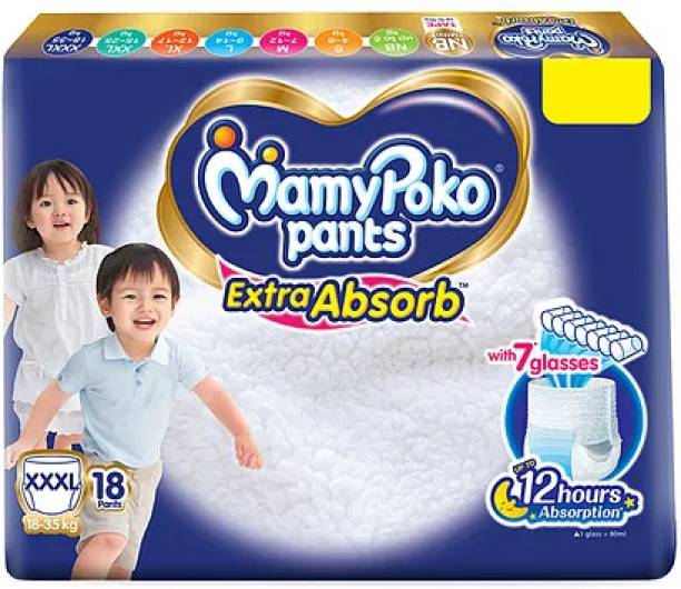 MamyPoko Extra Absorb Pants Style Baby Diapers - XXXL