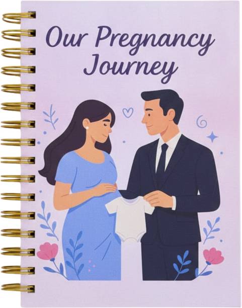 Bop Canvases Pregnancy Diary A5 Journal Printed 120 Pages