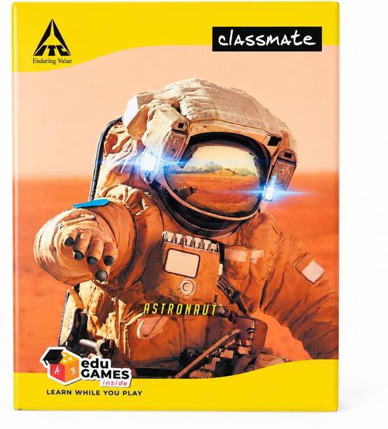 Classmate Interactive Regular Notebook Single Line 172 Pages