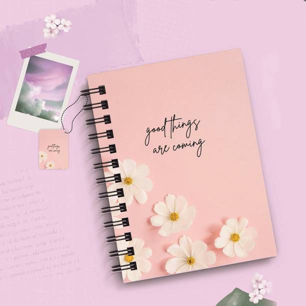 DI-KRAFT Wiro binding diary A5 Diary Unruled 160 Pages A5 Diary Unruled 160 Pages