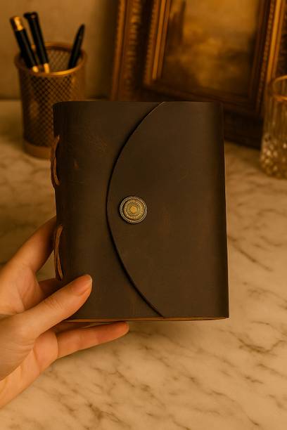 ALBILA HANDICRAFTS Handmade Pocket-size Diary Unruled 100 Pages