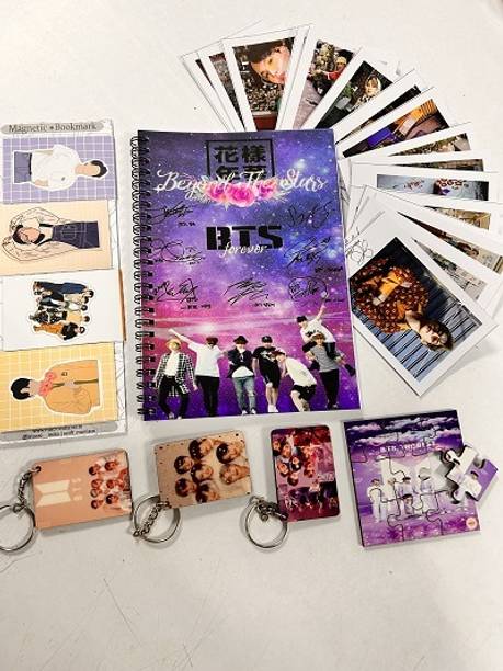 craft maniacs BTS A5 Diary RULED 160 Pages