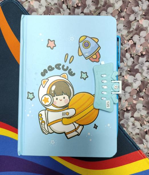 Paper Bear Astronaut Regular Diary Designer 80 Pages