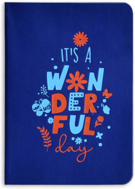 Doodle Wonderful Day Notebook A6 Diary Ruled 160 Pages