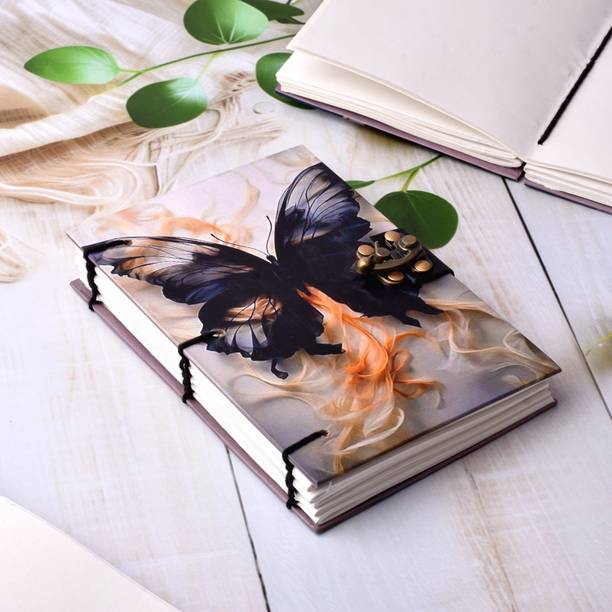 MOHAMMAD HANDICRAFTS PRINTED DIARY A5 Diary Plain 200 Pages