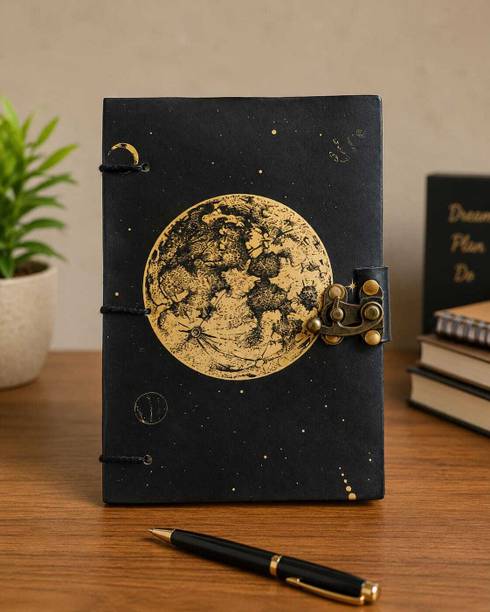 RQ HANDICRAFTS Diary notebook A5 Diary Unruled 200 Pages