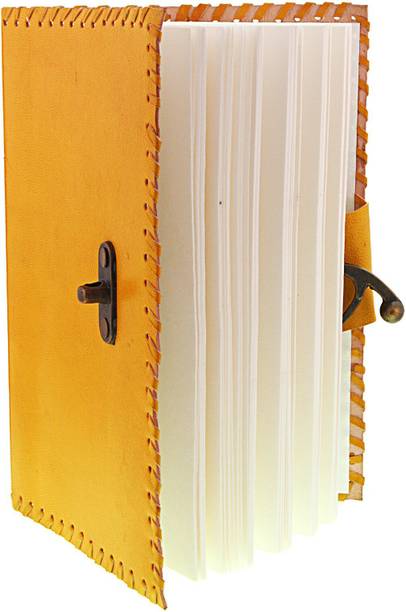 CRAFT CLUB Leather Diary With C-Lock A5 Diary Unruled 144 Pages