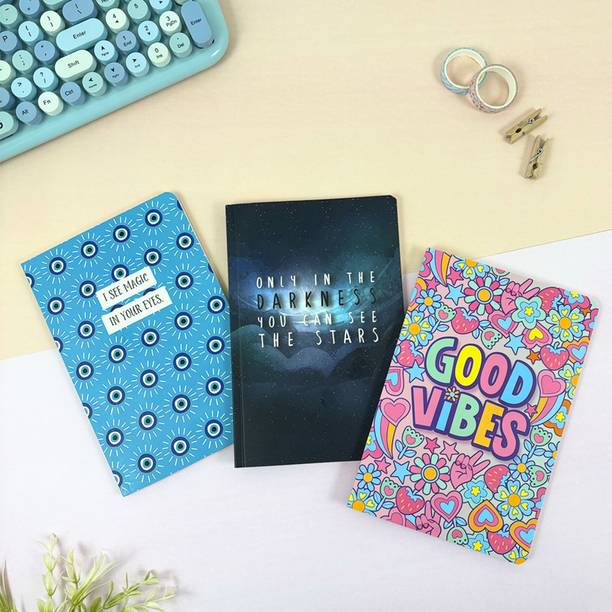 articious Cosmic Blessings Trio A5 Diary Ruled 96 Pages